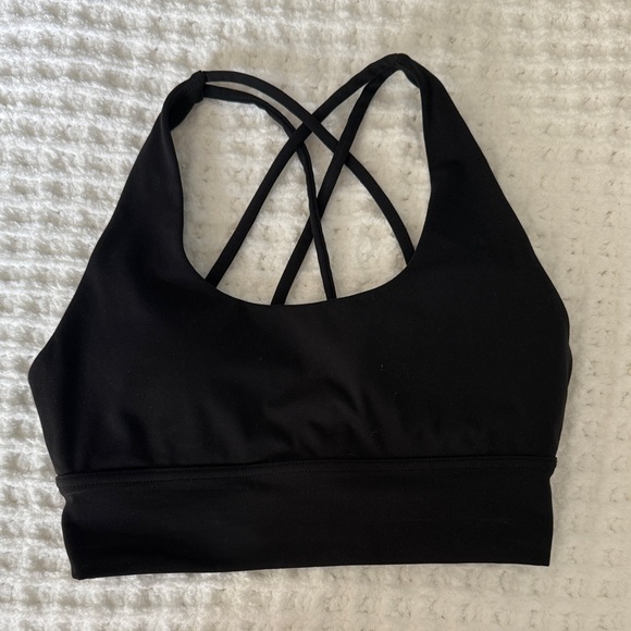 P'tula Black Crossback Sports Bra - Picture 1 of 3